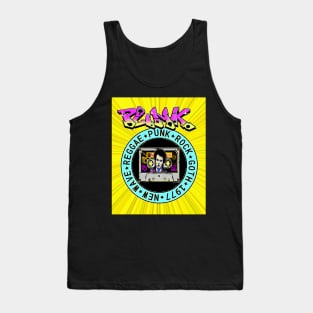 punk rock sticker 77 Tank Top